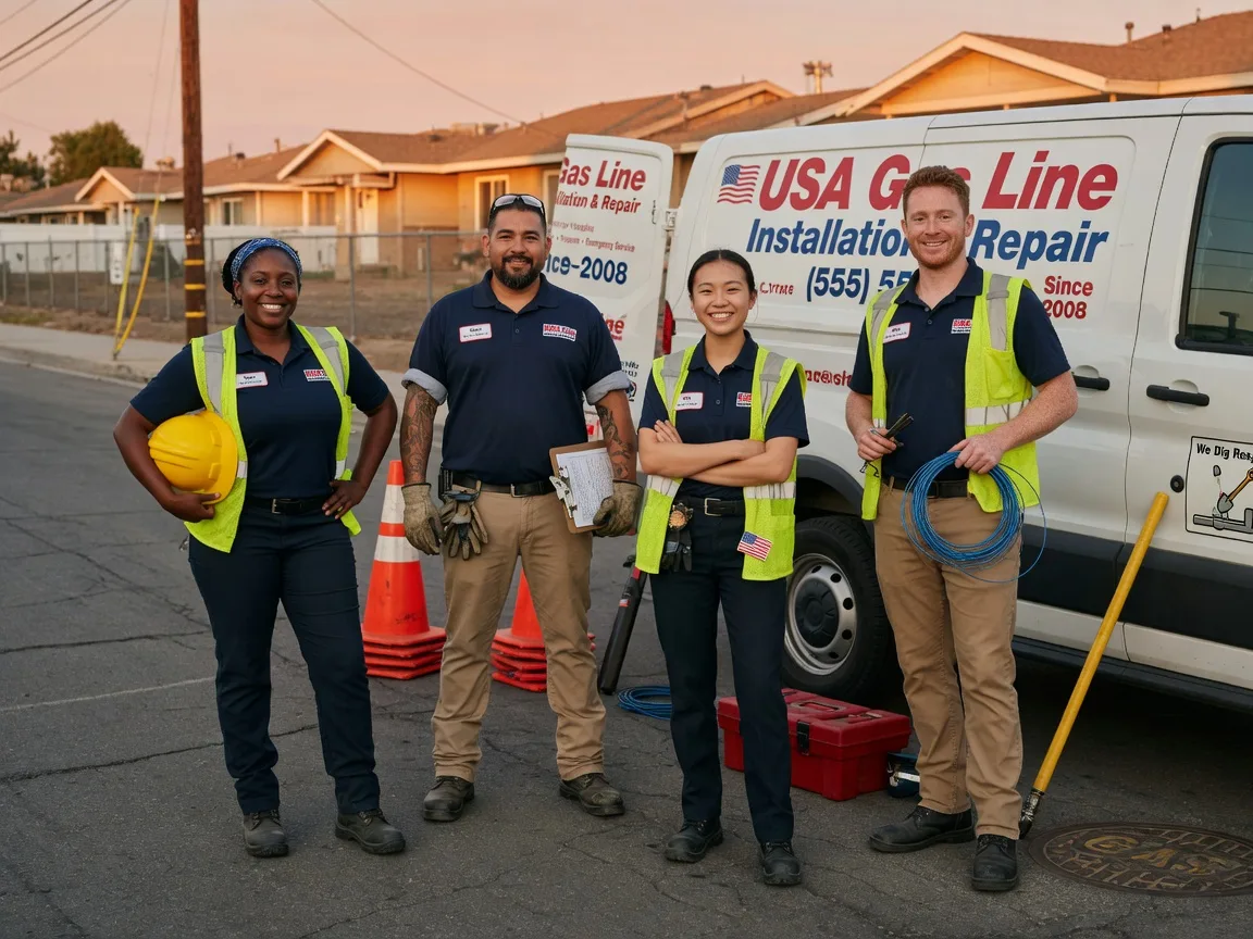 Gas Line Installation company in Augusta Springs, VA